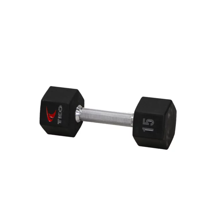 TKO Tri Grip Urethane Hex Dumbbell - Image 12