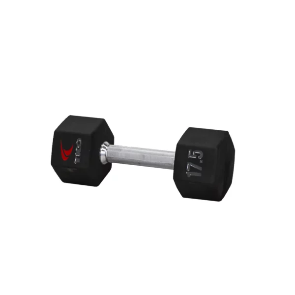 TKO Tri Grip Urethane Hex Dumbbell