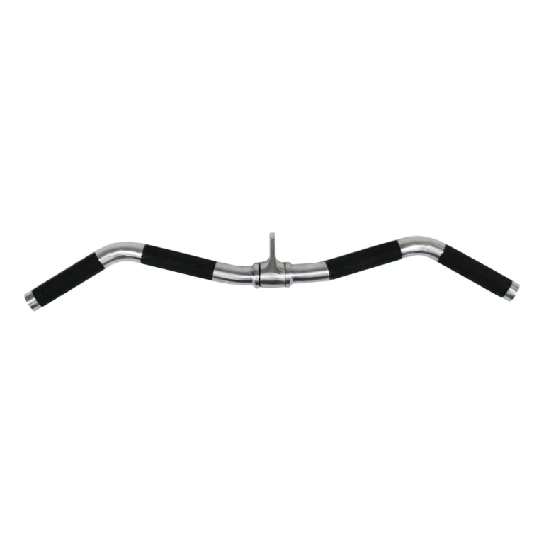 TKO 28" Chrome Curl Bar w/ Polyurethane