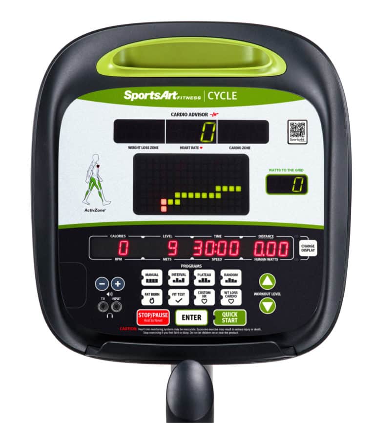 SportsArt G545R Recumbent Cycle - Image 3