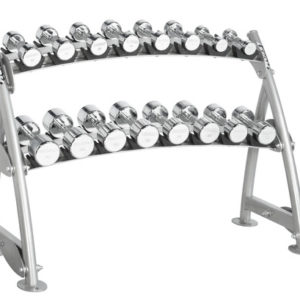Hoist Fitness 2-Tier Beauty Bell Rack CF-3462-2