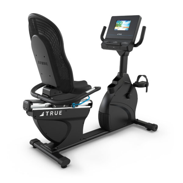 TRUE Fitness Performance Series Recumbent Bike - 9" Touchscreen