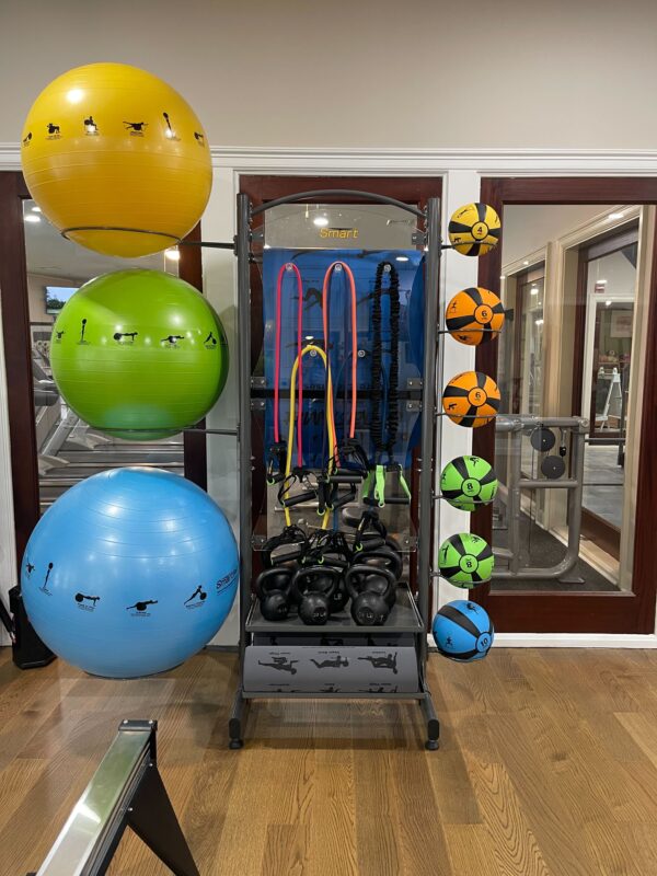 A Prism Fitness Package in a luxury home gym. 