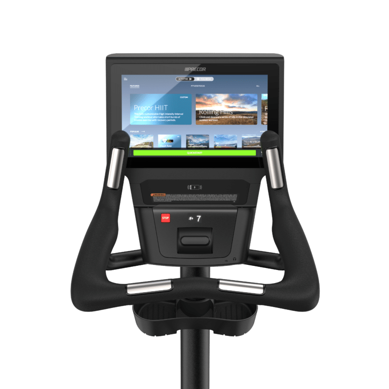 Precor UBK 885 Upright Bike (P84 Console) - Image 2
