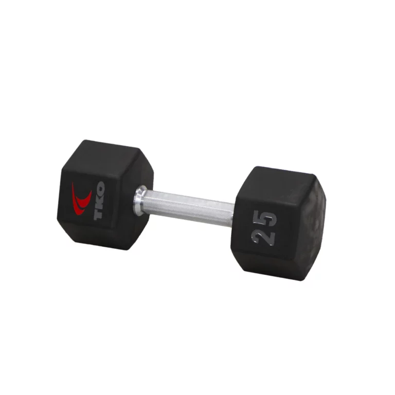 TKO Tri Grip Urethane Hex Dumbbell - Image 9