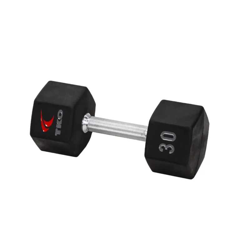 TKO Tri Grip Urethane Hex Dumbbell - Image 8