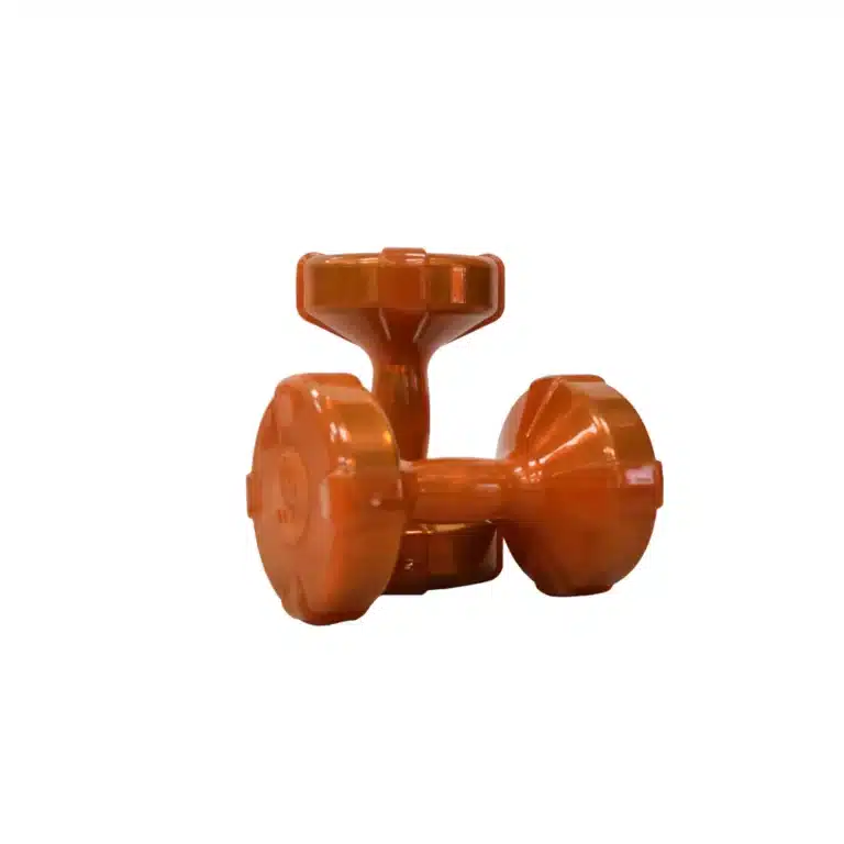 TKO Gummi Bell Urethane Aerobic Dumbbells - Image 3