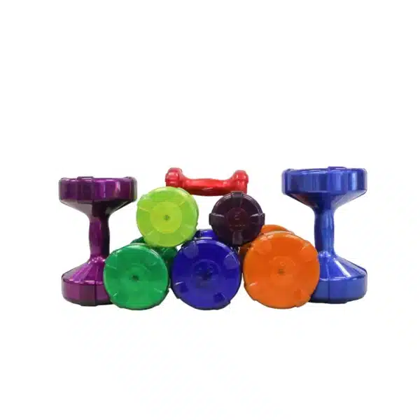 TKO Gummi Bell Urethane Aerobic Dumbbells