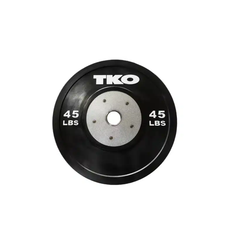 TKO Black Competition Rubber Bumper Plates - Image 3