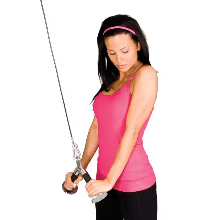 TKO Triceps Full Extension Chrome Bar - Image 2