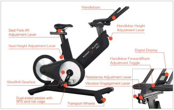Power Plate REV Indoor Cycling Bike 2