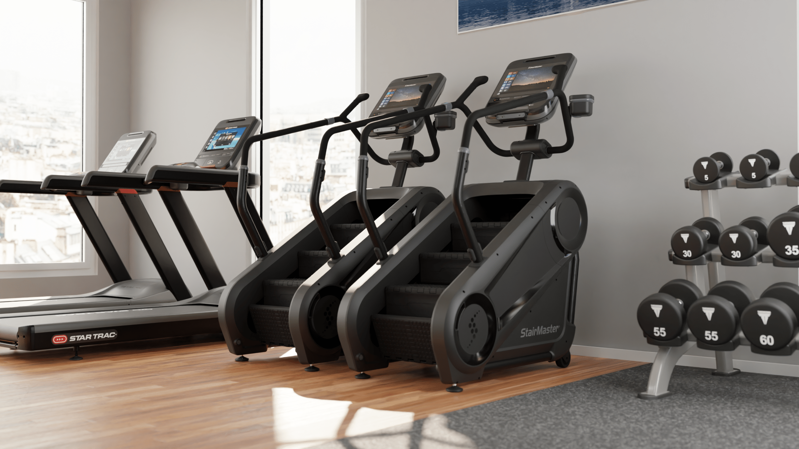 Stairmaster 4g Stepmill W Lcd Display
