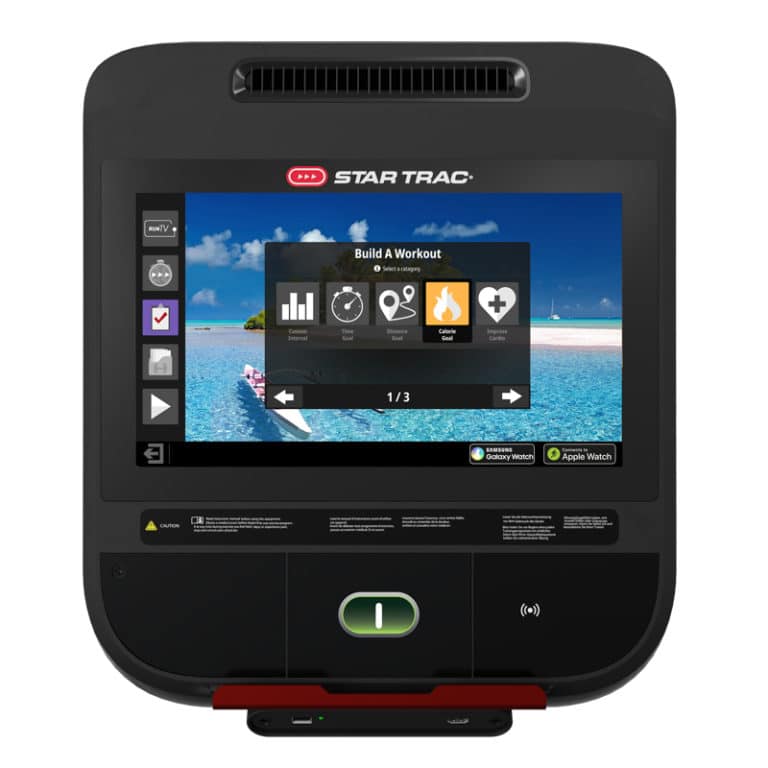 Star Trac 4RB Recumbent Bike w/ 16" Touchscreen Display - Image 2